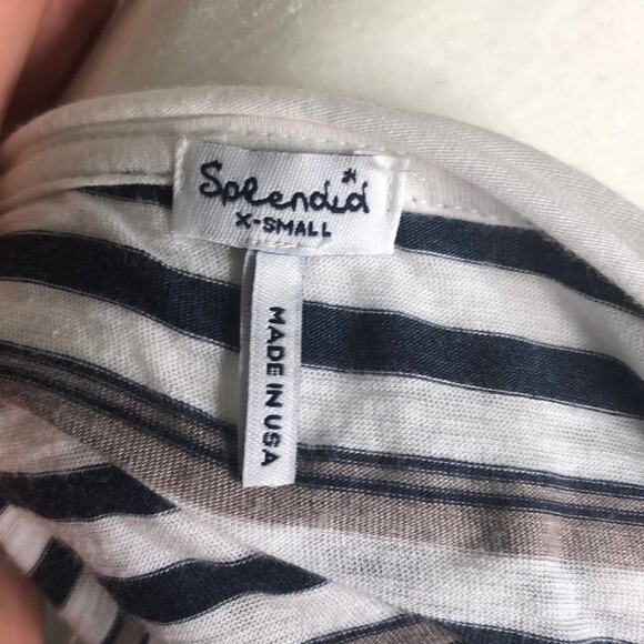 Splendid striped pocket front tshirt - Picture 5 of 6